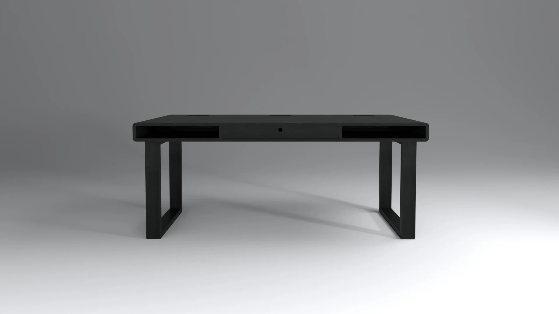 Filipa Studio | Editor | Studio desk with integrated cable